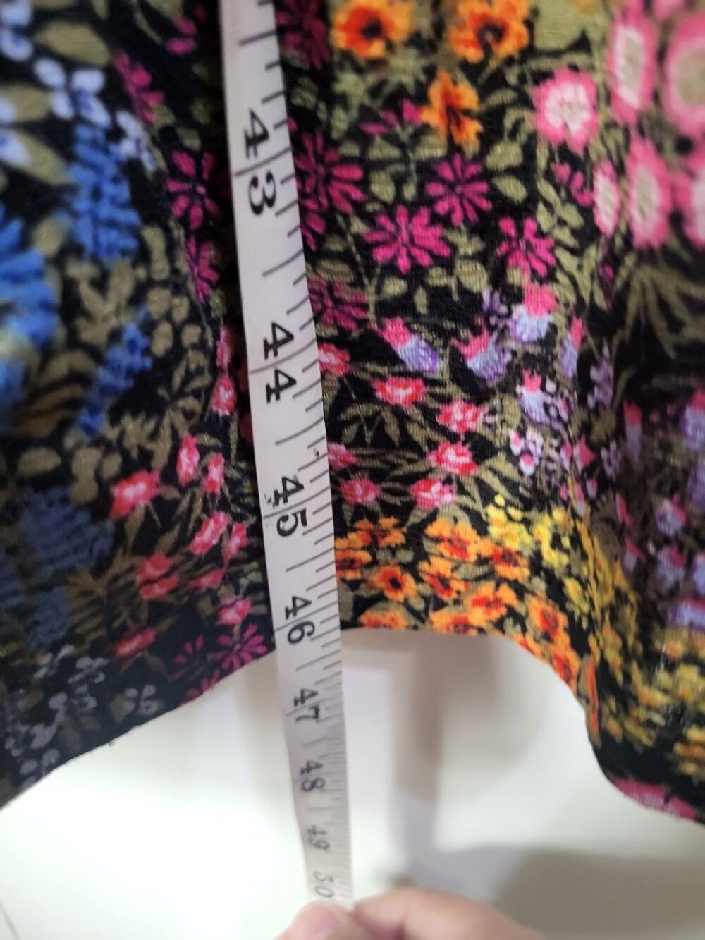 Jane and Delancey Womens XS Floral V Neck Peasant Prairie Maxi Dress - Picture 7 of 9